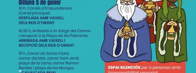 Los Reyes de Oriente llegarán al municipio por mar y por tierra este lunes 5 de enero