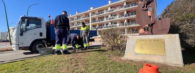 Mejoras en la iluminación de la rotonda de la Mujer Trabajadora